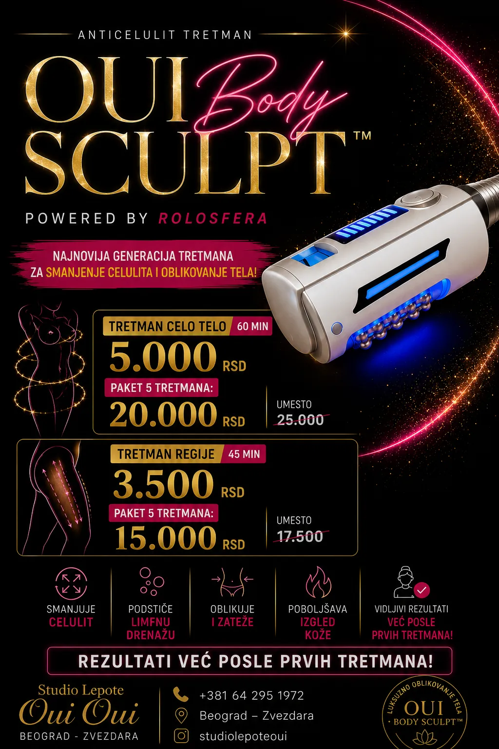 Oui Body Sculpt akcija